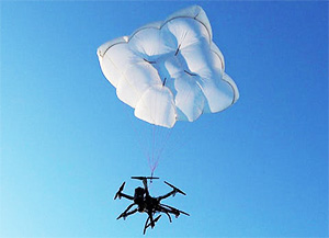 Drone Rescue представила аварийные парашюты для беспилотников