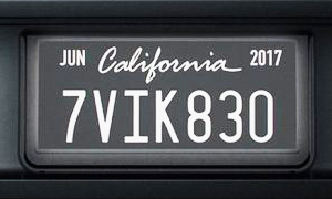 Аризона и Калифорния переходят на цифровые номерные знаки